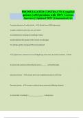 PROMULGATED CONTRACTS Compiled quizzes &vert; 250 Questions with 100&percnt; Correct Answers &vert; Updated 2023 &vert; Guaranteed A&plus;