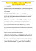 Progressive Care RN A v1 &vert;65 Questions With 100 &percnt; Correct Answers &vert; Verified