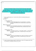 &lbrace;NGN&rcub;ATI PEDIATRIC EXAM TEST BANK 2024-2025 EVERYTHING ON ATI PEDIATRICS INCLUDING NCLEX QUESTIONS AND CORRECT ANSWERS &lpar;BEST DOCUMENT FOR ATI PEDS&rpar;GRADED A&plus;