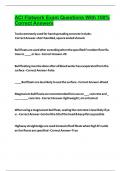 ACI Flatwork Exam Questions With 100&percnt; Correct Answers 2024