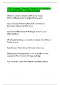 ACI Concrete Flatwork Finishing Certification Exam With 100&percnt; Correct Answers 