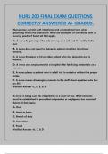NURS 200 FINAL EXAM QUESTIONS  CORRECTLY ANSWERED A&plus; GRADED&period;