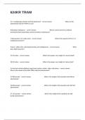 624KR TRAM Certification Review Exam Questions And Answers&period;