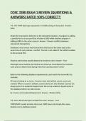 COSC 3380 EXAM 1 REVIEW &lpar;QUESTIONS & ANSWERS&rpar; RATED 100&percnt; CORRECT&excl;&excl;
