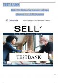 Test Bank for SELL&comma; 7th Edition by Ingram&comma; LaForge&comma; ISBN&colon; 9780357901380&comma; All 10 Chapters Covered&comma; Verified Latest Edition