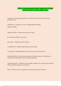 Willow Inpatient Rx205 Study Guide with Verified Answers&vert; 100&percnt; Correct&vert; 100&percnt; Score