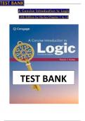 Test Bank For A Concise Introduction to Logic 14th Edition by Patrick J&period; Hurley Chapter 1-14