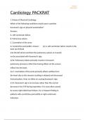 Cardiology PACKRAT 2024&sol;2025 Solution solved 100&percnt; Passed&excl;&excl;