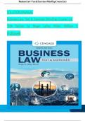 Solution Manual For Business Law&colon; Text & Exercises&comma; 10th Edition by Roger LeRoy Miller&comma; William E&period; Hollowell&comma; Verified Chapters 1 - 43&comma; Complete Newest Version