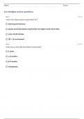 Scorebuilders Content Prep&colon; Neuromuscular and Nervous System &lpar;Questions With 100&percnt; Correct Answers&rpar; 2024&excl;&excl;