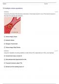 Rehab Test 1 study guide &lpar;TBI&comma; CVA&comma; SCI &rpar; latest questions & answers already passed&excl;&excl;