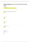 Pharmacology Exam 1&colon; ch&period; 1&comma; 2&comma; 3&comma; 4&comma; 6&comma; 10&comma; 11&comma; 12&comma; 13&comma; 14&comma; 18&comma; 19