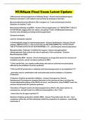 NURS549 Final Exam Latest Update 