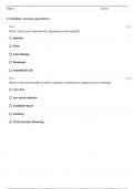 SURGERY BOOK QUESTIONS &lpar;LATEST&rpar; WITH 100&percnt; CORRECT ANSWERS&excl;&excl;