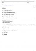 NREMT Study Guide 2024 Questions With Correct Answers&comma; With A Guaranteed A&plus;