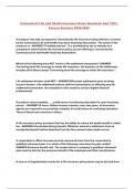 Connecticut Life and Health Insurance Exam Questions And 100&percnt; Correct Answers 2025-2026