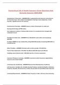 Connecticut Life and Health Insurance Bundled Exams