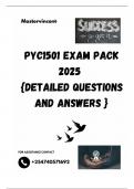 PYC1501 EXAM PACK 2025  &lbrace;DETAILED QUESTIONS AND ANSWERS &rcub;