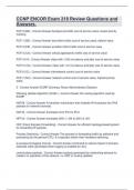 CCNP ENCOR Exam 218 Review Questions and Answers&period;