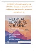 PACKAGE FOR MEDICAL SURGICAL Nursing 5rd&comma; 10th & 11th FULL EDITIONS&vert;&vert; GUARANTEED  PASS PACKAGE BUNDLE&excl;&excl;