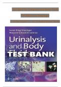 TEST BANK For Urinalysis and Body Fluids&comma; 7th Edition by Strasinger &vert; Verified Chapters 1 - 17 &vert; Complete Newest Version