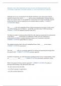EDF6225&colon; UWF -FOUNDATIONS OF ABA &lpar;EXAM 1&rpar; WITH QUESTIONS AND  ANSWERS &lpar;VERIFIED ANSWERS GRADE A&rpar; LATEST RATIONALE UPDATE