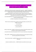 Ornamental&sol;Turf pesticide applicator's licence exam study guide CORRECT 100&percnt;