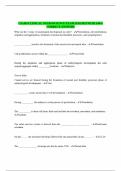 USAHS CLINICAL NEUROSCIENCE EXAM 2024&sol;2025 WITH 100&percnt; CORRECT ANSWERS