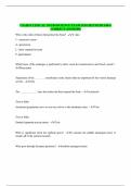 USAHS CLINICAL NEUROSCIENCE EXAM 2024&sol;2025 WITH 100&percnt; CORRECT ANSWERS