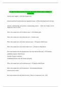 USAHS NEUROSCIENCE EXAM 2024&sol;2025 WITH 100&percnt; CORRECT ANSWERS