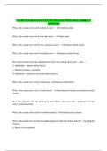 USAHS NEUROSCIENCE EXAM 2024&sol;2025 WITH 100&percnt; CORRECT ANSWERS