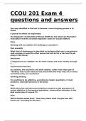 CCOU 201 Exam 4 questions and answers&period;