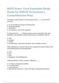 NATE Exam&colon; Core Essentials Study Guide for HVACR Technicians &vert; Comprehensive Prep