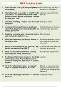 RBT Exam STUDY BUNDLE 2024&sol;2025