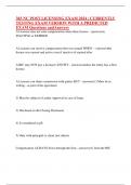 303 NC POST LICENSING EXAM 2024 &vert; CURRENTLY TESTING EXAM VERSION WITH A PREDICTED EXAM Questions andAnswers