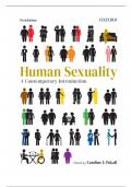 test bank for Human Sexuality&colon; A Contemporary Introduction 3rd Edition by Caroline F&period; Pukall latest edition grade A&plus; all 19 chapters
