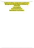 Test Bank for Ethics&comma; Jurisprudence and Practice Management in Dental Hygiene 3rd Edition by Kimbrough