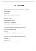CCPR &lpar;19&rpar; EXAM QUESTIONS AND ANSWERS 2024