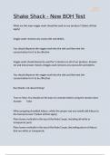 Shake Shack - New BOH Test 2025 Solution solved 100&percnt; Passed&excl;&excl;