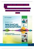 TEST BANK For Medical Assisting Administrative & Clinical Competencies &lpar;MindTap Course List&rpar; 9th Edition by Michelle Blesi&comma; Verified Chapters 1 - 58&comma; Complete Newest Version