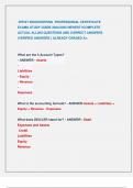 INTUIT BOOKKEEPING PROFESSIONAL CERTIFICATE  EXAM& STUDY GUIDE 2024&sol;2025 NEWEST&excl;&excl;COMPLETE  ACTUAL ALL200 QUESTIONS AND CORRECT ANSWERS  &lpar;VERIFIED ANSWERS &rpar; ALREADY GRADED A&plus;&period;