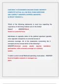 LSUS MHA 710 ECONOMICS 2024&sol;2025 EXAM 4 NEWEST&excl;&excl;  COMPLETE ACTUAL ALL 200 REAL EXAM QUESTIONS  AND CORRECT ANSWERS &lpar;VERIFIED ANSWERS &rpar;  ALREADY GRADED A&plus;&period;