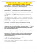 UNE CHEM 1011 General Chemistry II Midterm Fall 2024&sol;2025 Questions With Complete Solutions