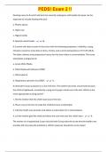PEDS&excl; Exam 2 &excl;&excl;