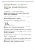 TENNESSEE PESTICIDE APPLICATOR EXAM &lpar;CATEGORY 7 INDUSTRIAL&comma; INSTITUTIONAL&comma; STRUCTURAL&comma; AND HEALTH RELATED PEST CONTROL&rpar;