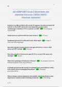 AG-ACNP DRT EXAM 2 QUESTIONS AND ANSWERS UPDATED &lpar;2024&sol;2025&rpar; &lpar;VERIFIED ANSWERS&rpar;