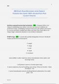 NM SCOPE EXAM QUESTIONS WITH CORRECT VERIFIED SOLUTIONS 100&percnt; GUARANTEED PASS &lpar;LATEST UPDATE&rpar;