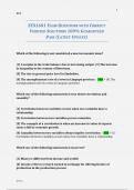 ECS1601 EXAM QUESTIONS WITH CORRECT VERIFIED SOLUTIONS 100&percnt; GUARANTEED PASS &lpar;LATEST UPDATE&rpar;