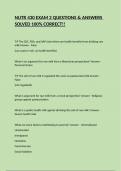 NUTR 430 EXAM 2 QUESTIONS & ANSWERS SOLVED 100&percnt; CORRECT&excl;&excl;