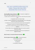 FINAL PREP PATH370 EXAM QUESTIONS WITH CORRECT VERIFIED SOLUTIONS 100&percnt; GUARANTEED PASS &lpar;LATEST UPDATE&rpar;
